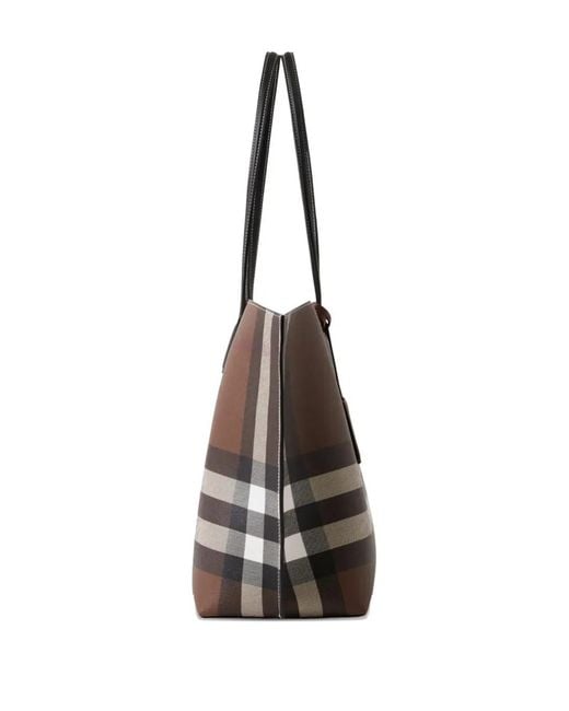 Burberry Brown Ll Md Soft Tb Tote Gc9