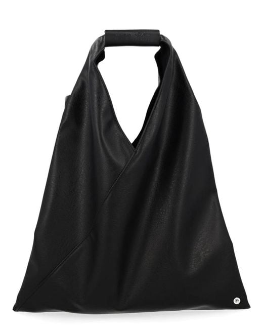 MM6 by Maison Margiela Black Borsa "Japanese" Small
