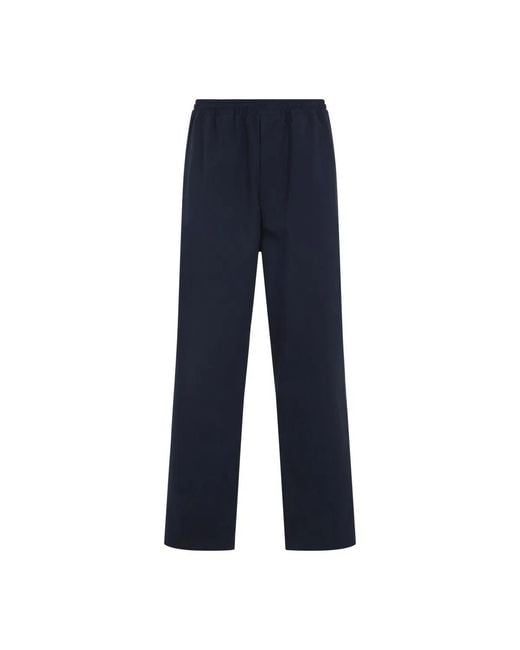 Prada Blue Cotton Pants for men