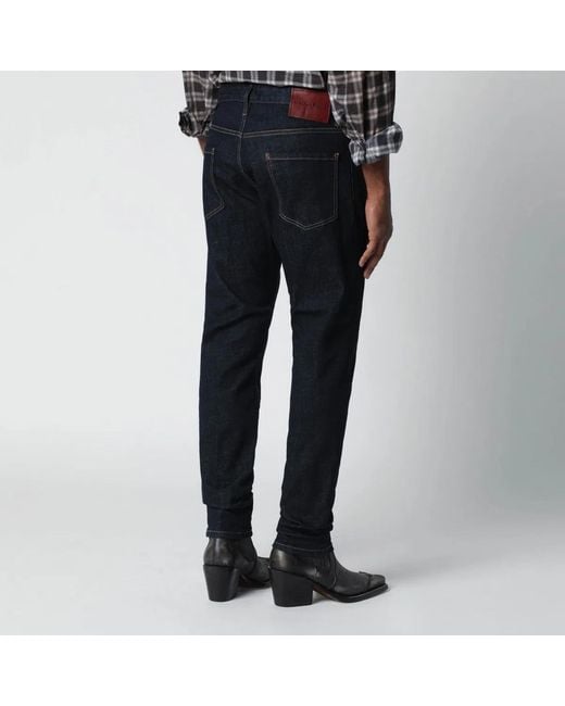 DSquared² Blue Slim Dark Denim Jeans for men