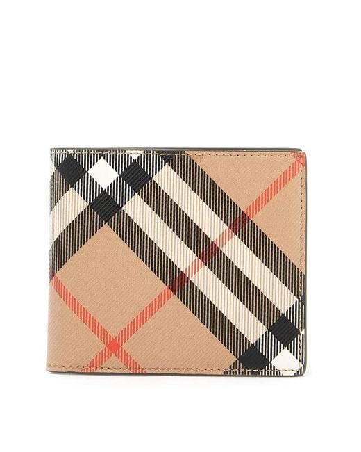 Burberry Natural Polyurethane Wallet for men