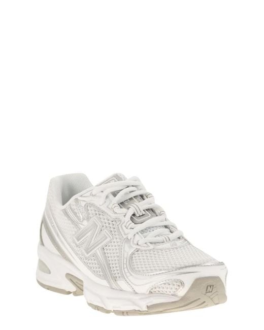 New Balance White Lifestile Tier 1 Sneakers