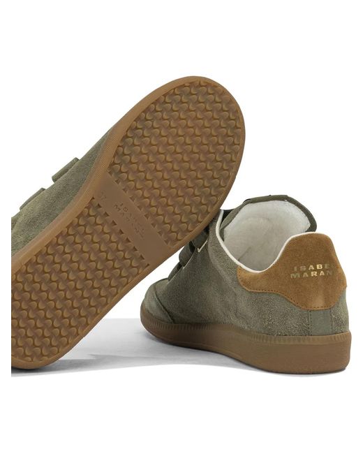 Isabel Marant Green "Beth" Low-Top Sneakers
