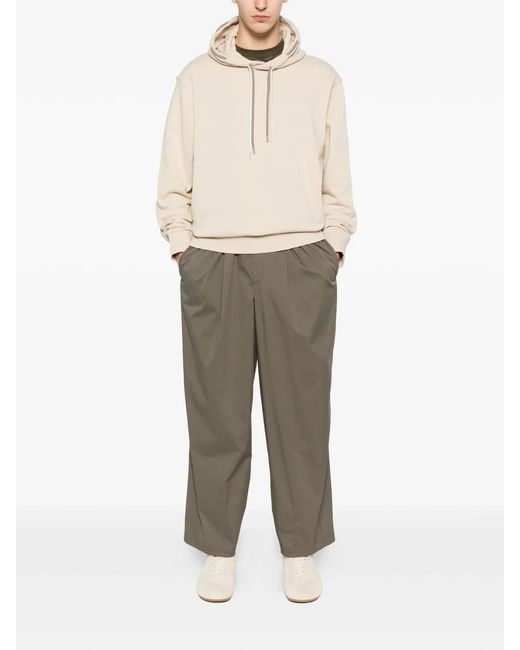 PT Torino Gray Wide Trousers for men