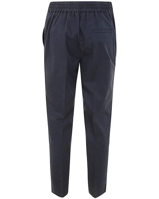Kiltie Blue Hugo Straight Leg Pants With Lapel