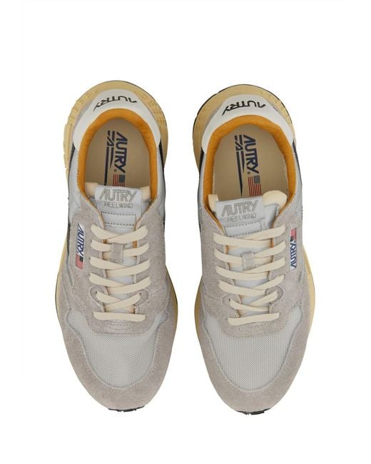 Autry White Sneaker "Reelwind" for men