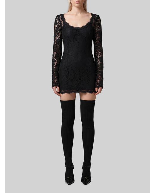 Dolce & Gabbana Black Dolce&Gabbana Mini Dress