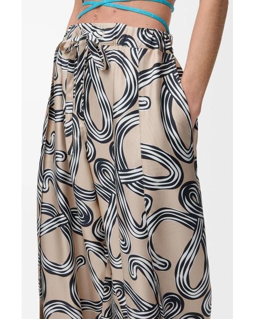 Loewe White Elasticated Trousers
