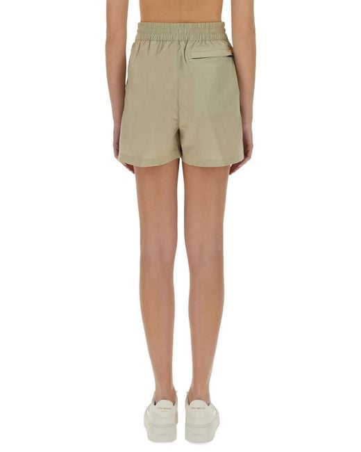Burberry Green Nylon Shorts
