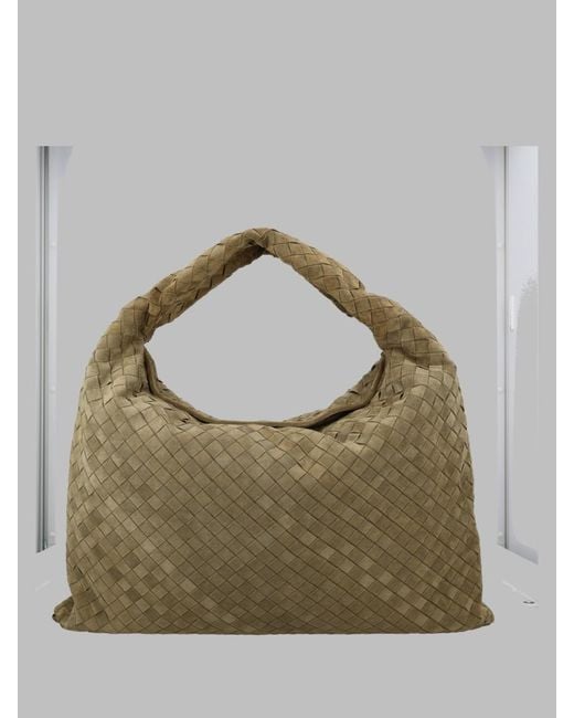 Bottega Veneta Green Borsa "Hop" Large