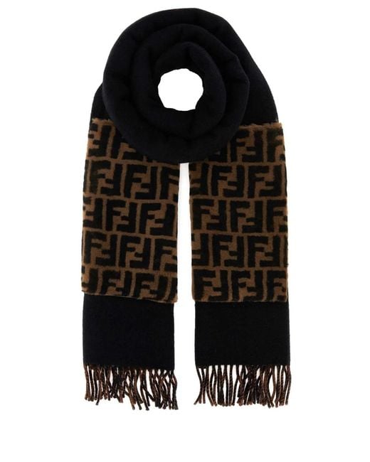 Fendi Black Sciarpa