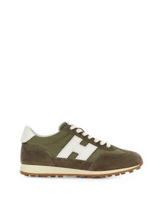 Hogan Green Fitted Sneakers