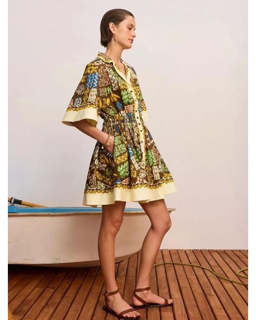 ALÉMAIS Multicolor Minnie Mini Dress