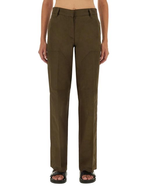 Tory Burch Green Cargo Pants