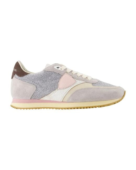 Philippe Model White Blville Low Sneakers