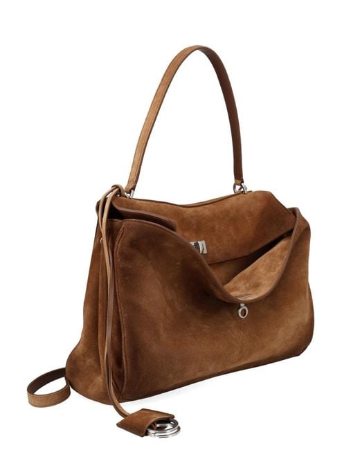 Balenciaga Brown Borsa "Rodeo" Medium