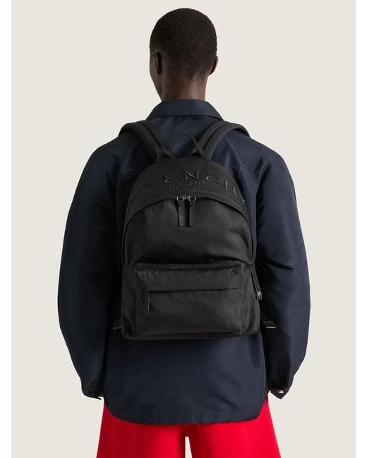 Givenchy Black Cargo Backpack for men