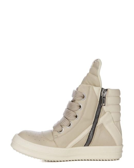 Rick Owens Natural Jumbolace Sneaks