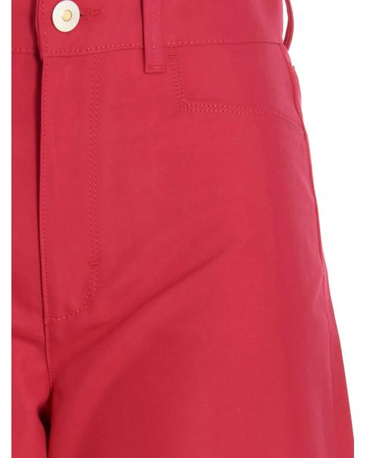 Wandler Red 'Flare' Pants