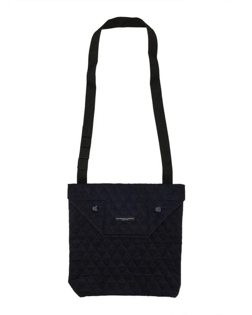 Engineered Garments White Quilted Shoulder Bag for men