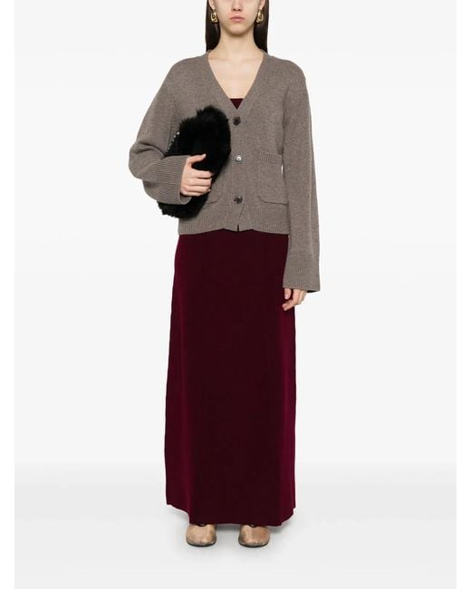 Lisa Yang Brown Danni Cardigan