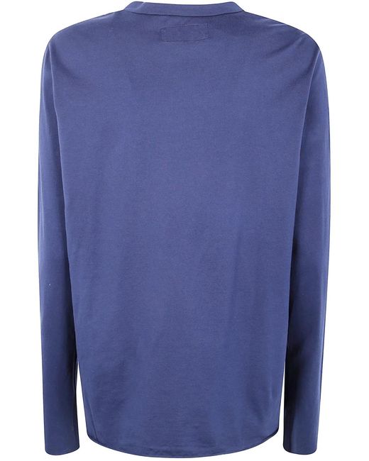 Labo.art Blue "Agapi" Round Neck Sweater