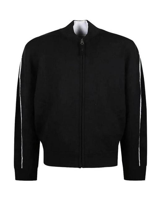 Givenchy Black Couture Seam Zipped Cardigan for men
