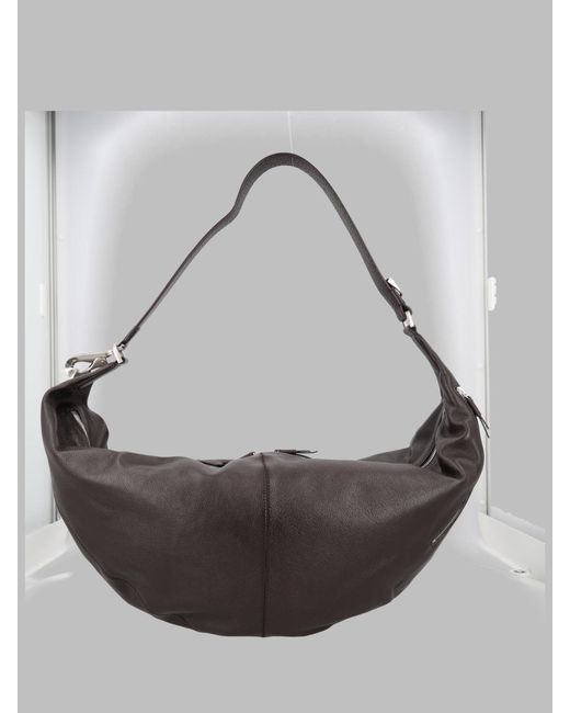 Lemaire Gray Borsa "Quiver Clip" Large