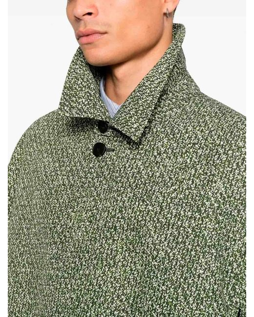 Gucci Green Polyester Coat for men