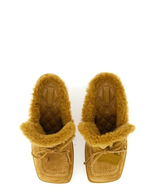 Burberry Metallic Mule Highland 90