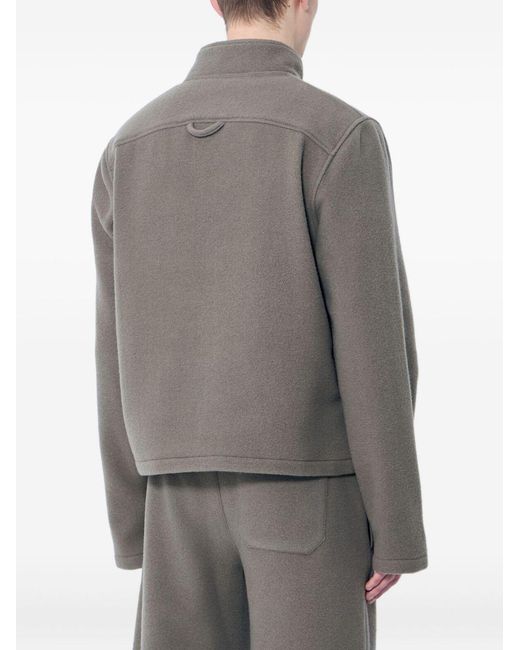 Rier Gray Wool Jacket for men