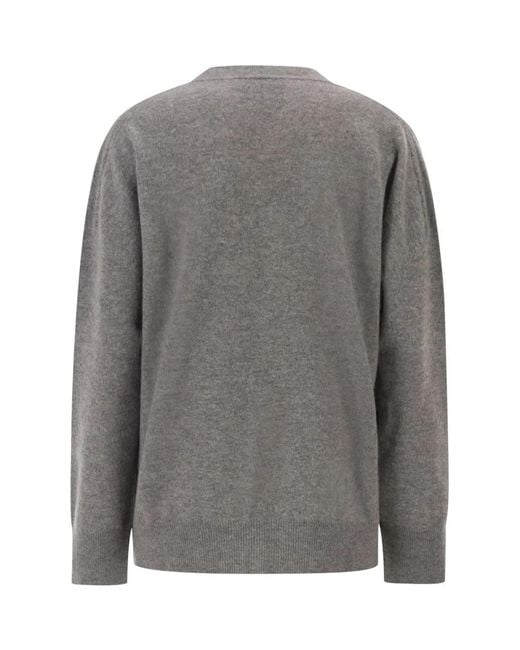Vanisé Gray Cashmere Cardigan
