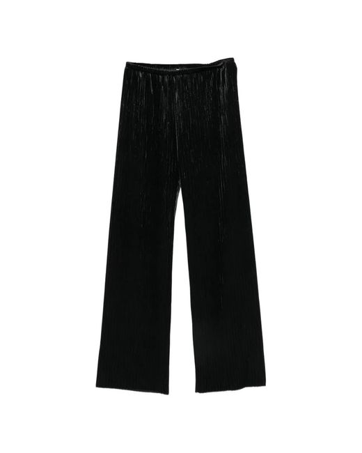 Forte_forte Black Pleated Trousers