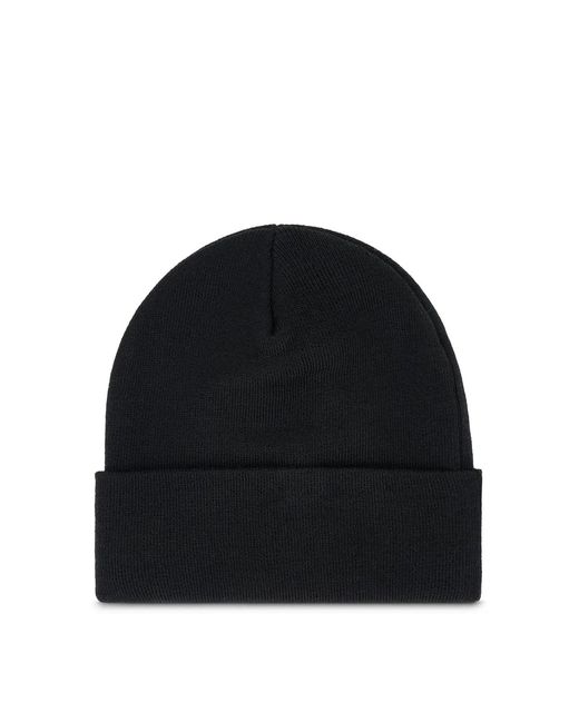 Palm Angels Black Classic Logo Beanie