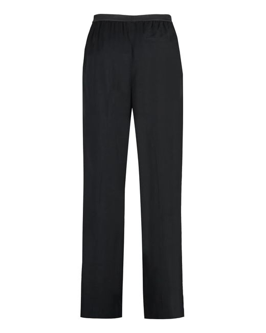 Balenciaga Black Elasticated Waist Trousers for men