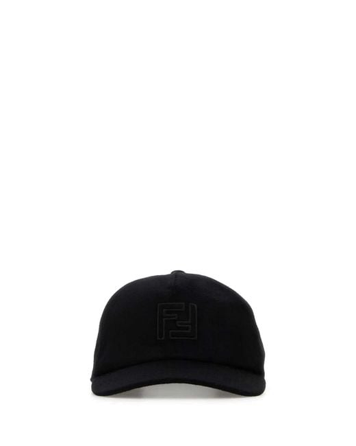 Fendi Black Cappellino for men