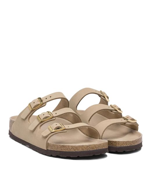 Birkenstock White "Florida Fresh" Sandals