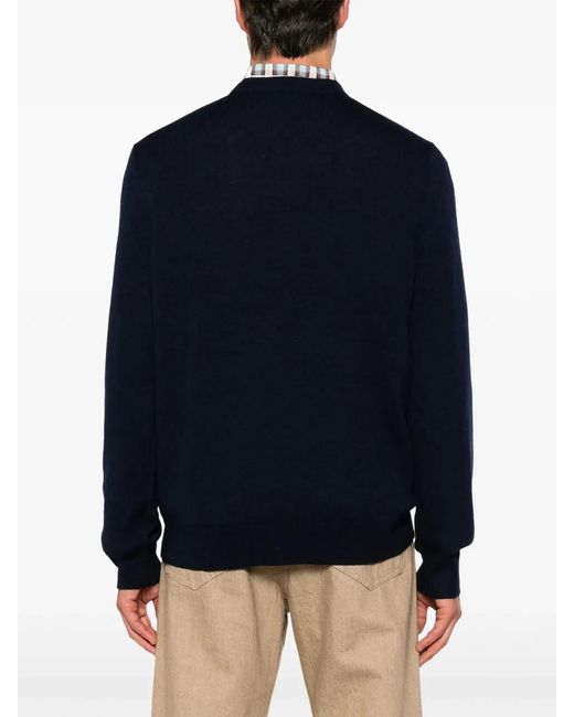 A.P.C. Blue Maurice Sweater for men