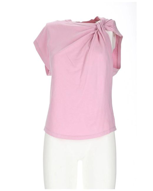 Isabel Marant Pink Cotton T-Shirt