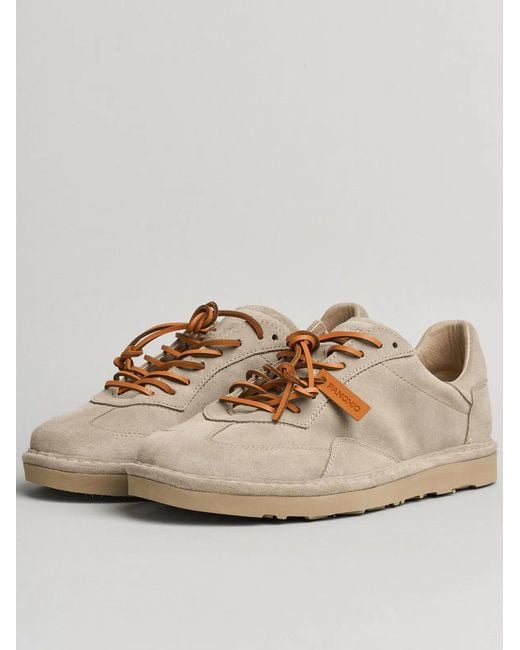 Pànchic Brown Lace-Up Shoe for men