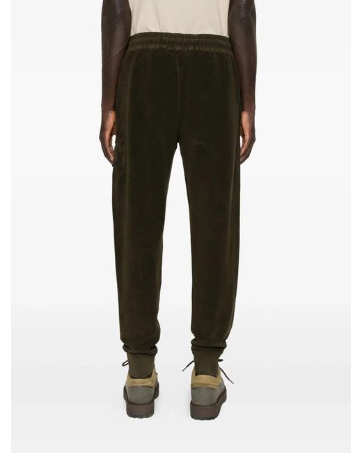 C P Company Black C.P.Company Ivy Cotton Pants for men