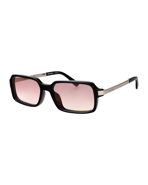 DSquared² Pink Acetate Sunglasses for men