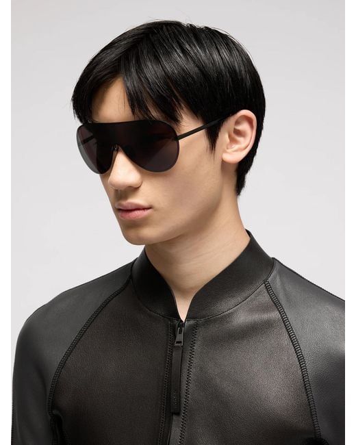 Gucci Black Mask Frame Sunglasses