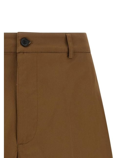 Department 5 Brown 'Easy' Bermuda Shorts for men