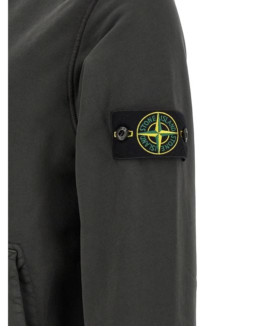 Stone Island Gray '6100062' Hoodie for men