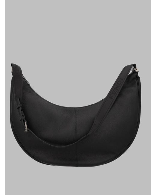 Fendi Black Borsa Melon" Large for men
