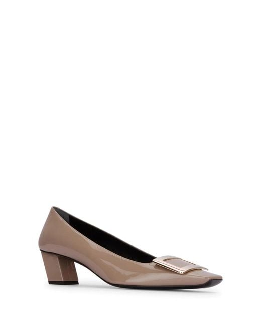 Roger Vivier Brown Decollete Belle Vivier T. 45