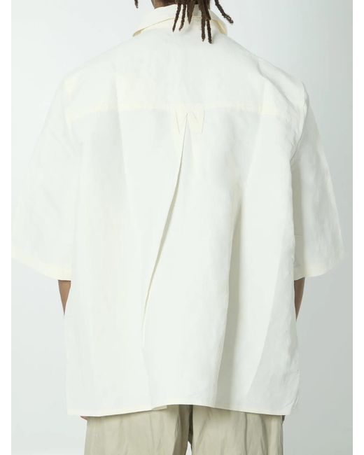 Willy Chavarria White Corcoran Shirt for men