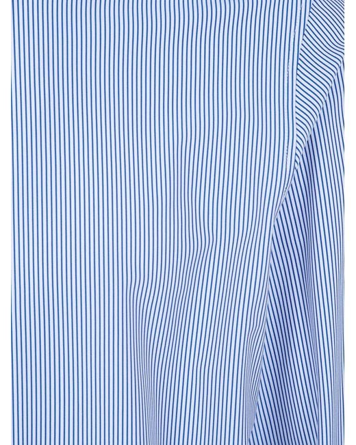 Rrd Blue "Oxford" Jacquard Stripe One Shirt for men
