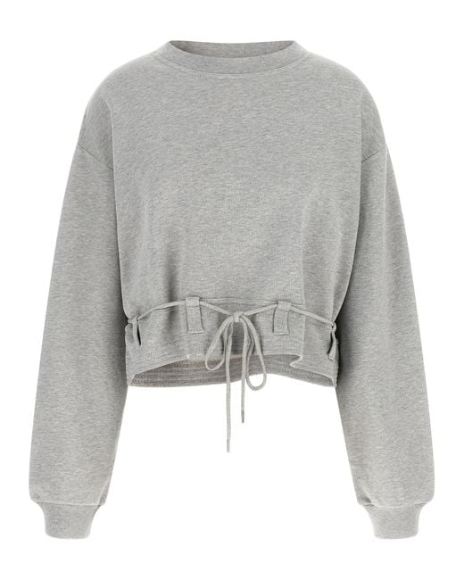 Dries Van Noten Gray 'Haserfiela' Sweatshirt